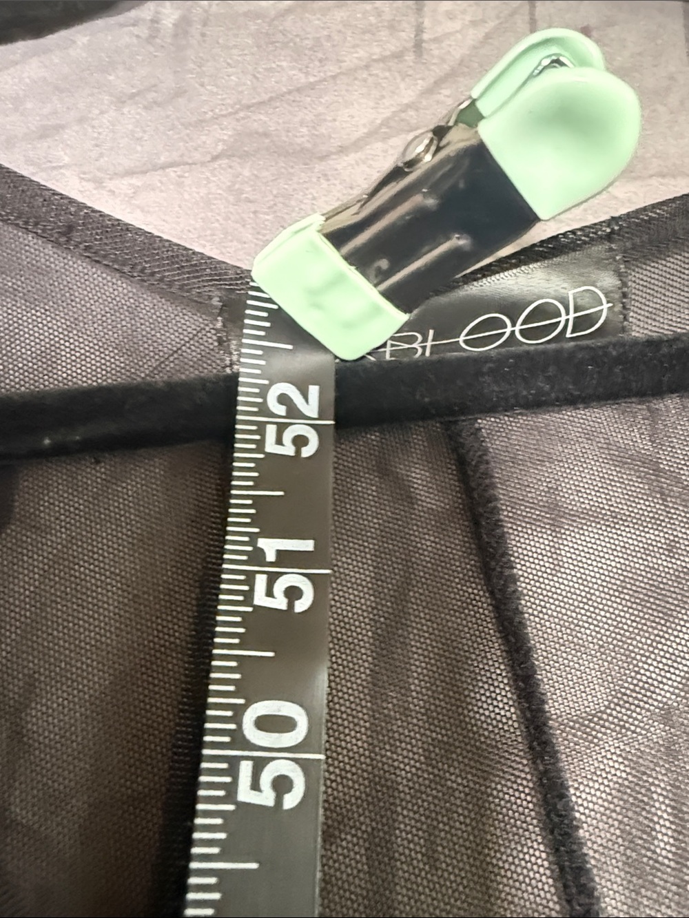 NWOT FOXBLOOD SHADOW MESH CAFTAN OS - Picture 9 of 9